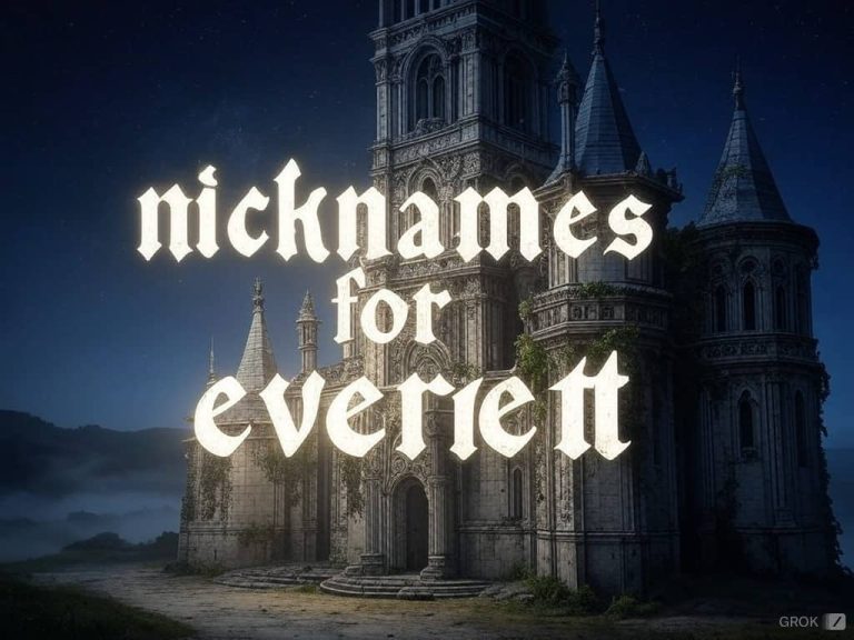 Nicknames for Everett
