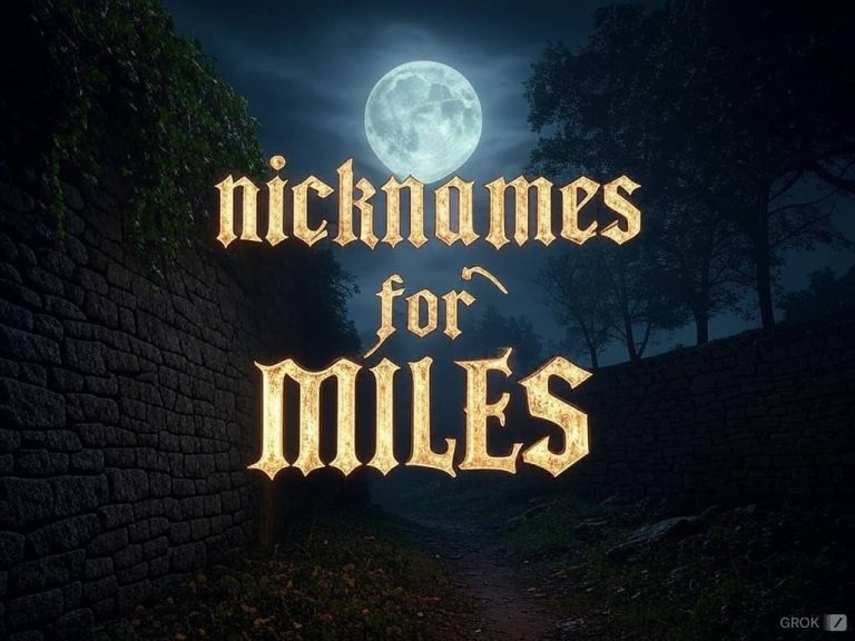 miles nicknames